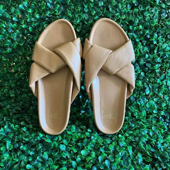 beek Tan Leather Sandals - Picture 3 of 11